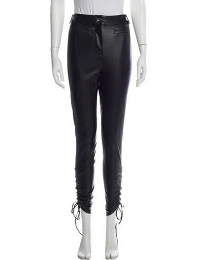 Pre-owned Aje Skinny Leg Pants In Blue