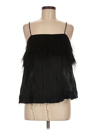 Pre-owned Aje Sleeveless Blouse In Black