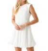Aje Soleil Lace Mini Dress In Ivory In Multi