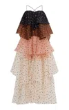 Aje Songstress Ruffled Gown - In Multi