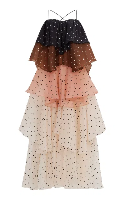 Aje Songstress Ruffled Gown - In Multi