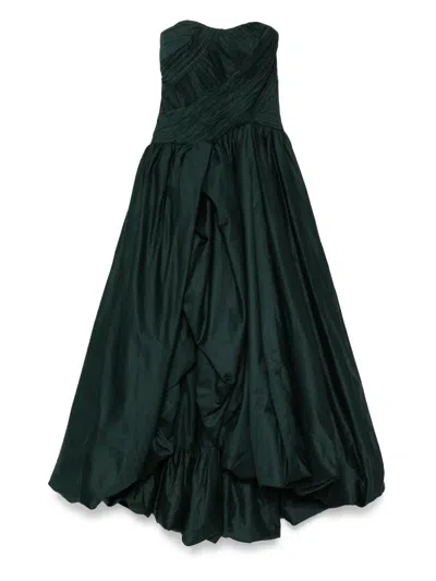 Aje Spatial Maxi Dress In 绿色