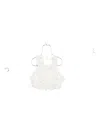 Aje Splendour Top In White