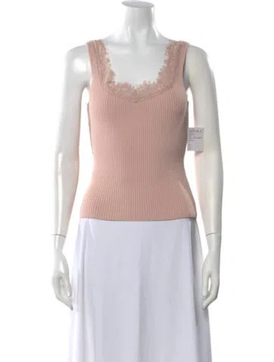 Pre-owned Aje Square Neckline Sleeveless Top W/ Tags In Black