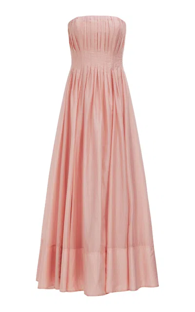 Aje Sunshine Pleated Gown - In Pink
