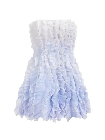 Aje Temperance Mini Dress In Blue