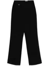 Aje Trinity Tailored Trousers In Black
