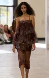 Aje Vienna D-ring Mini Skirt In Brown