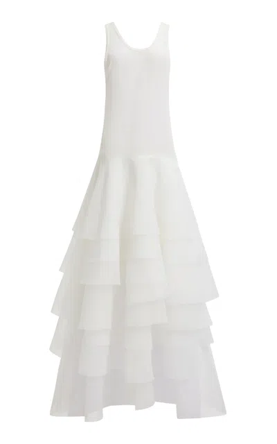 Aje Vireya Maxi Dress In White