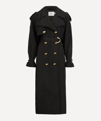 Aje Women's Black Replica Trench Coat
