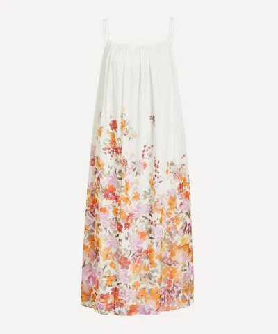 Aje Women's Boeri Border Print Midi Dress