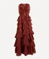 Aje Women's Cleo Rust Gown In Brown