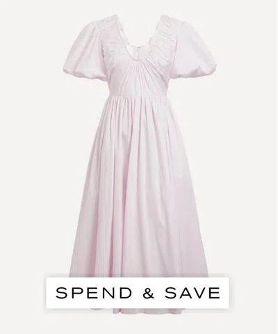 Aje Women's Esmerie Cotton Midi Dress
