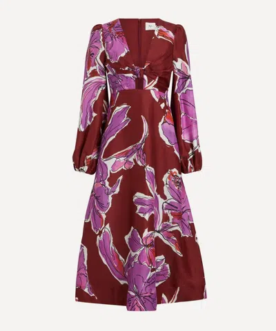 Aje Women's Inflorescence Midi Dress