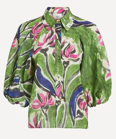 Aje Women's Palms Blouse