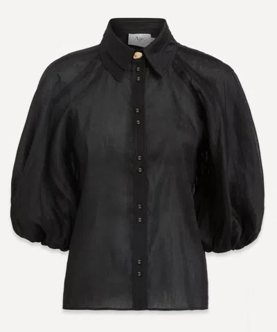 Aje Women's Palms Puff-sleeve Shirt