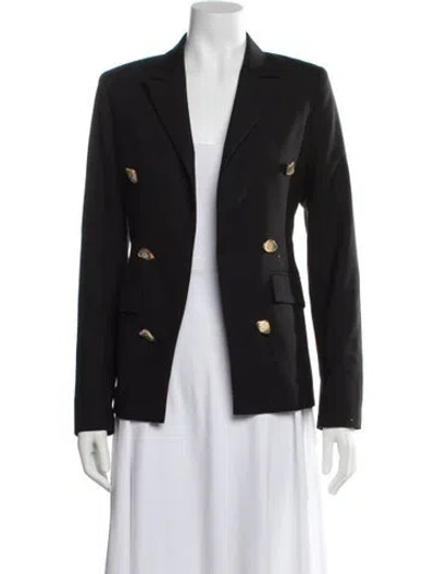 Pre-owned Aje Wool Blazer In Black