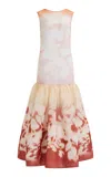 Aje Zinnia Printed Gown In Multi