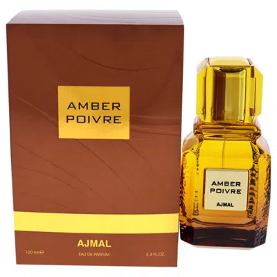 Ajmal Amber Poivre By  For Unisex - 3.4 oz Edp Spray In Orange