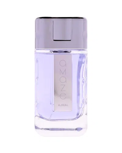 Ajmal Men's Amaze 3.4oz Edp Spray In Transparent