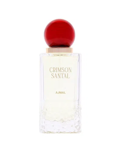 Ajmal Men's Boudoir Collection - Crimson Santal 3.4oz Edp Spray In Transparent