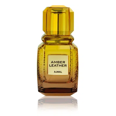 Ajmal Unisex Amber Leather Edp Spray 3.4 oz Fragrances 6293708018703 In Yellow