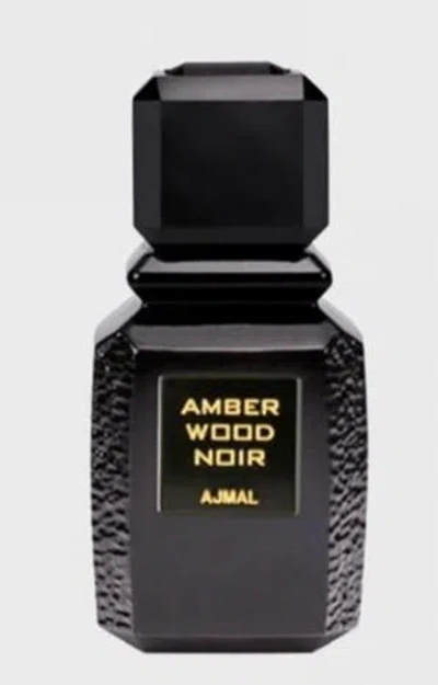 Ajmal Unisex Amber Wood Noir Edp 1.7 oz Fragrances 6293708016532 In Transparent