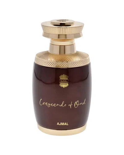 Ajmal Unisex Crescendo Of Oud 2.5oz Edp Spray In Transparent