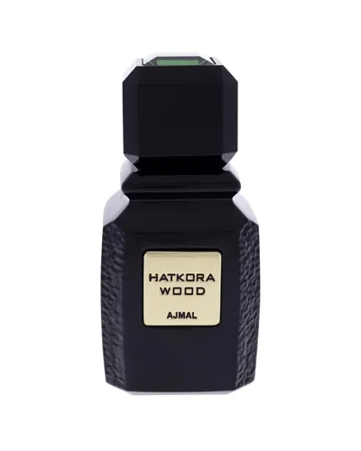 Ajmal Unisex Hatkora Wood 3.4oz Edp Spray In Transparent