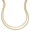 AJOA BY NADRI WOMEN'S 18K GOLDPLATED LYNX LAYERED CHAIN NECKLACE/16''