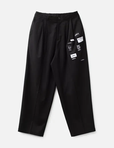 Ajobyajo Wool Blend Expensive Trousers In Black