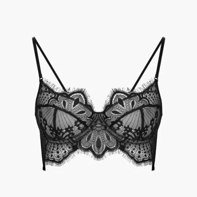 Ajour Women's Frappe Underwire Bra In Black