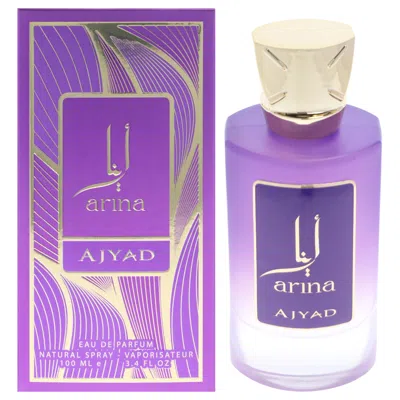 Ajyad Arina For Women 3.4 oz Edp Spray