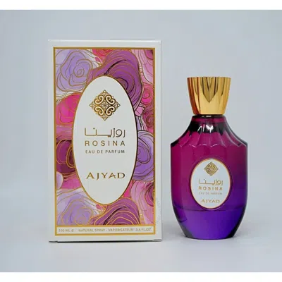 Ajyad Ladies Rosina Edp Spray 3.4 oz Fragrances 6292257645552