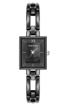 Ak Anne Klein Black Ceramic Watch, 19mm In Black