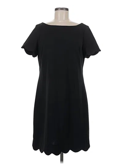 Pre-owned Ak Anne Klein Casual Dress In Black