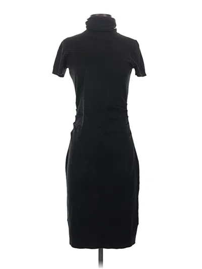 Pre-owned Ak Anne Klein Casual Dress In Black