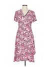 Ak Anne Klein Casual Dress In Pink