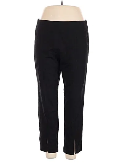 Pre-owned Ak Anne Klein Casual Pants In Black