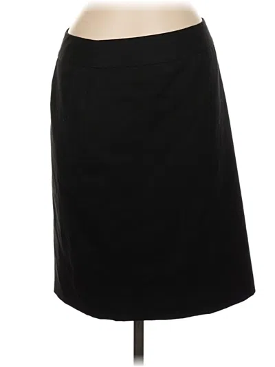 Pre-owned Ak Anne Klein Casual Skirt In Black