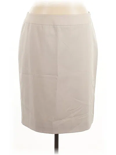 Pre-owned Ak Anne Klein Casual Skirt In Brown