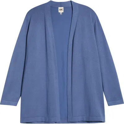 Ak Anne Klein Chatham Cardigan In Blue