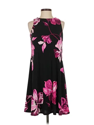 Pre-owned Ak Anne Klein Cocktail Dress In Black