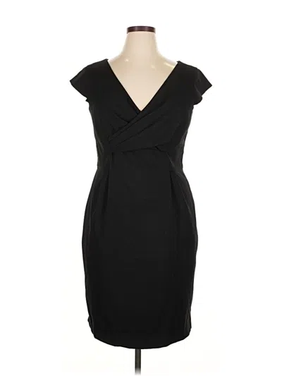 Pre-owned Ak Anne Klein Cocktail Dress In Black