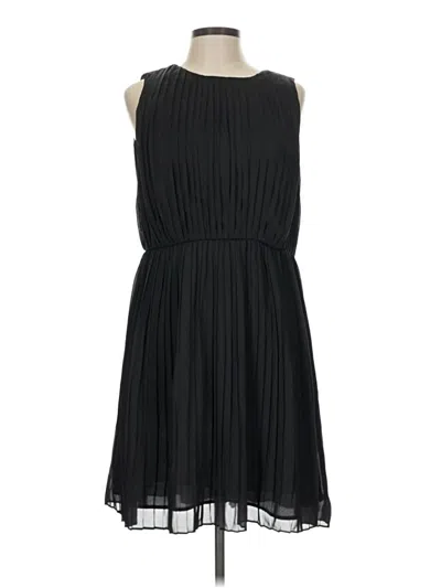 Pre-owned Ak Anne Klein Cocktail Dress In Black