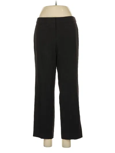 Pre-owned Ak Anne Klein Dress Pants In Black