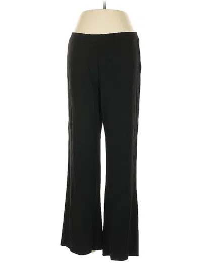 Pre-owned Ak Anne Klein Dress Pants In Black