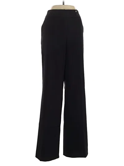 Pre-owned Ak Anne Klein Dress Pants In Black