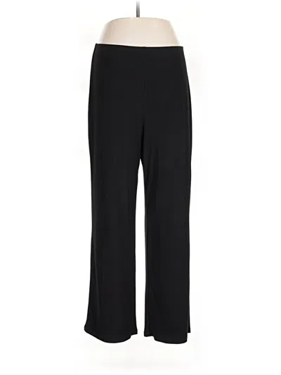 Pre-owned Ak Anne Klein Dress Pants In Black