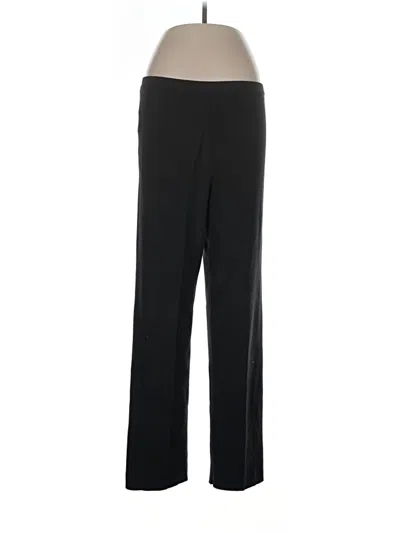 Pre-owned Ak Anne Klein Dress Pants In Black